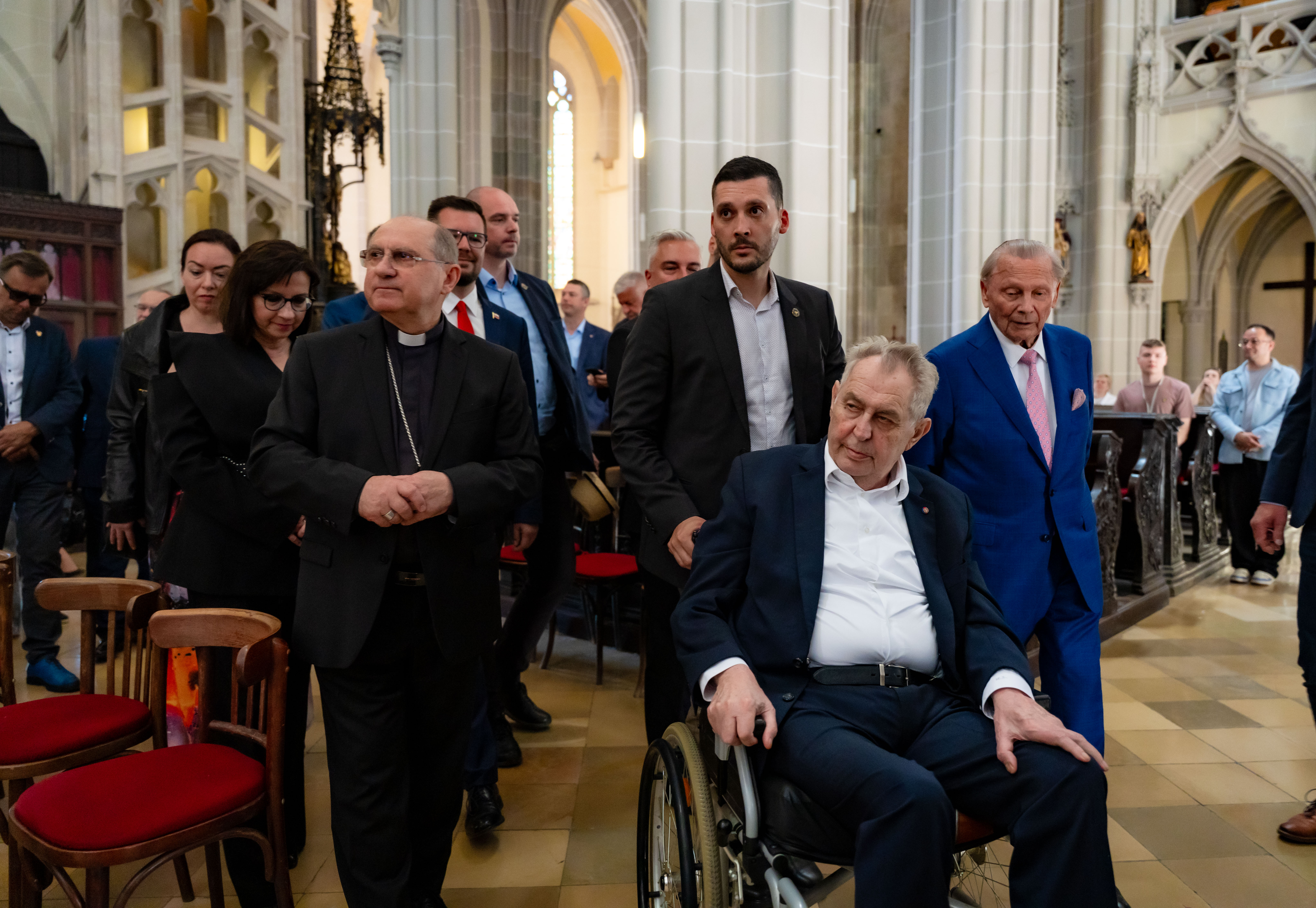 Prezident ZEMAN V Kosiciach so Schusterom -1-43